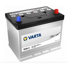 Аккумулятор VARTA Asia Стандарт 75 Ач, 680 А (575301068), обратная полярность, нижний борт