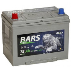 Аккумулятор BARS Asia  75 Ач, 640 А (85D26L), обратная полярность