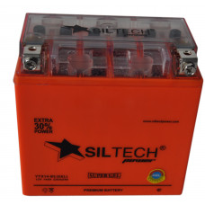 Аккумулятор SILTECH GEL 12В 14 Ач, 220 А (YTX14-BS) GEL, прямая полярность