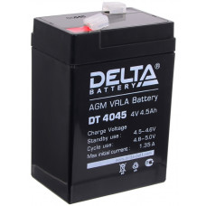 Аккумулятор DELTA DT 4В 4,5 Ач (DT 4045) AGM