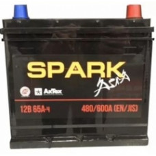 Аккумулятор SPARK Asia  65 Ач, 480 А (70D23L), обратная полярность