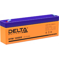 Аккумулятор DELTA DTМ 12В, 2,2 Ач, 2022 г.в.