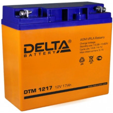 Аккумулятор DELTA DTM 12В 17 Ач (DTM 1217)