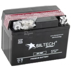Аккумулятор SILTECH DC MF 12В 6,5 Ач, 100 А (YTX6,5L-BS) AGM, обратная полярность, сухо-заряженный, с электролитом