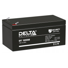 Аккумулятор DELTA DT 12032, 12В 3.3Ач, AGM, 12В 3.3Ач, AGM