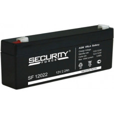 Аккумулятор SECURITY FORCE SF 12В 2 Ач (SF 12022), 2022 г.в.