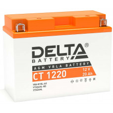 Аккумулятор DELTA CT 1220, 12В 20Ач, AGM, 12В 20Ач, AGM