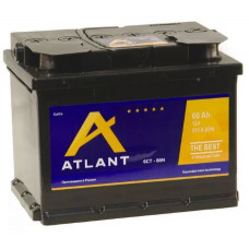Аккумулятор ATLANT  60 Ач, 510 А, прямая полярность