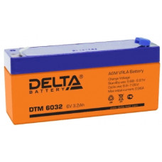 Аккумулятор DELTA DTM 6В 3 Ач (DTM 6032)