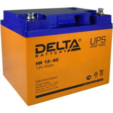 Аккумулятор DELTA HR 12В 45 Ач (HR 12-40 / HR 12-40 L)