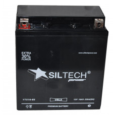 Аккумулятор SILTECH VRLA 12В 16 Ач, 250 А (YTX16-BS), прямая полярность
