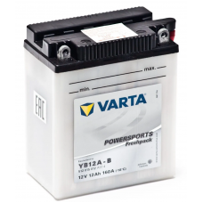 Аккумулятор VARTA Powersport 12В, 12 Ач, 160 А (YB12A-A), болтовые клеммы