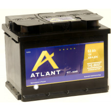 Аккумулятор ATLANT  62 Ач, 530 А, обратная полярность