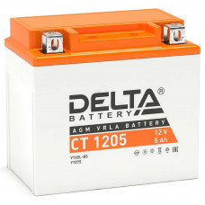 Аккумулятор DELTA CT 1205, 12В 5Ач, AGM, 12В 5Ач, AGM
