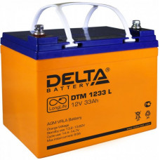 Аккумулятор DELTA DTM 12В 33 Ач (DTМ-1233 L)