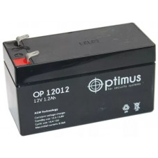 Аккумулятор OPTIMUS OP 12В 1 Ач (12012)