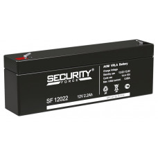 Аккумулятор SECURITY FORCE SF 12022, 12В 2.2Ач, AGM, 12В 2.2Ач, AGM