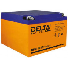 Аккумулятор DELTA DTM 12В 26 Ач (DTM 1226)