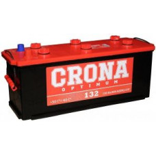 Аккумулятор CRONA Euro 132 Ач, 820 А, еропейская полярность, конусные клеммы
