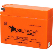 Аккумулятор SILTECH GEL 12В, 3,2 Ач, 45 А (12032, тонкий)