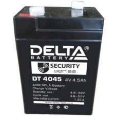 Аккумулятор DELTA DT 4В 4 Ач (DT 4045 (47мм)) AGM