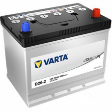 Аккумулятор VARTA Asia Стандарт 70 Ач, 620 А (570301062), обратная полярность, нижний борт