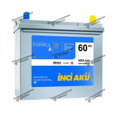 Inci Aku ASIA FormulА 6СТ- 60 (о.п.)  ниж.креп.